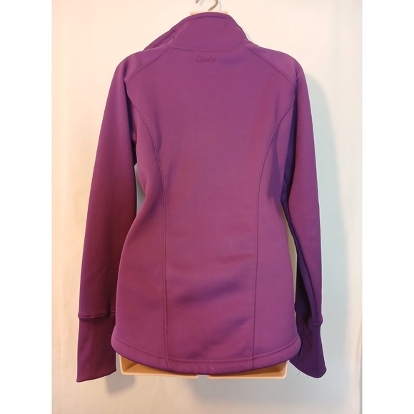 Cabela's Womens Purple Athletic Outdoor Walking Jacket Zip Pockets Large  D132 - Picture 3 of 11